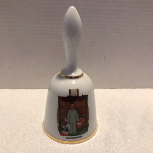 Vintage West Germany 1976 Danbury Mint Norman Rockwell Bell "The Discov…